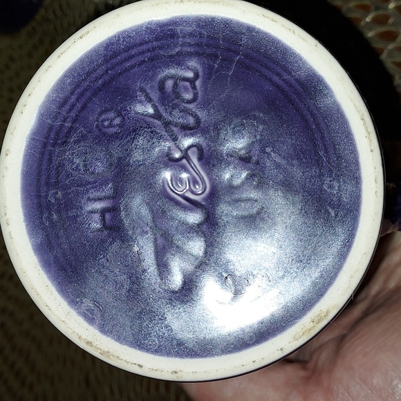 FiestaWare set of 2 mugs in the color Eggplant GUC! - Picture 7 of 12